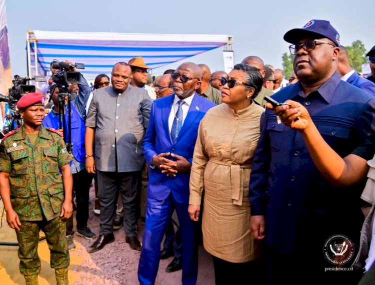 Kinshasa -Infrastructures : Tshisekedi lance les travaux de construction de la rocade