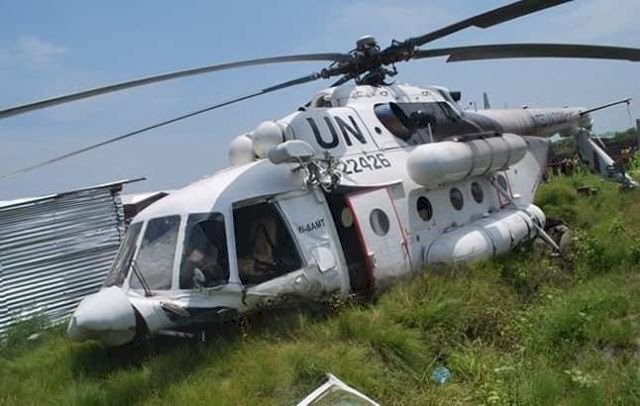 Humanitaire : crash d'un hélicoptère du PAM dans le Sud-Kivu