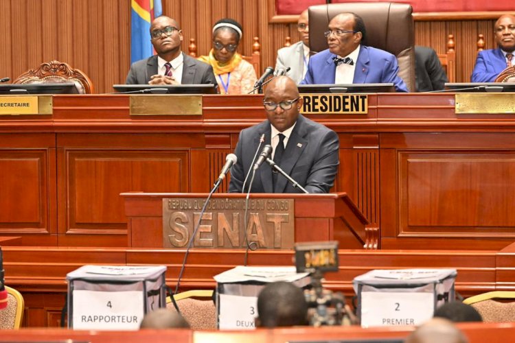 Sénat : Sama Lukonde élu président du bureau 