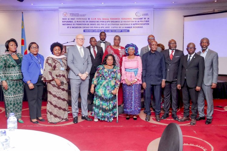 Irène Esambo reconnaissante envers Félix Tshisekedi pour sa politique promouvant les droits des personnes vivant avec handicap