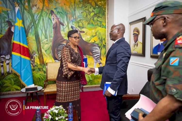 Agression Rwandaise : Judith Suminwa rencontre les forces de défenses et de la sécurité