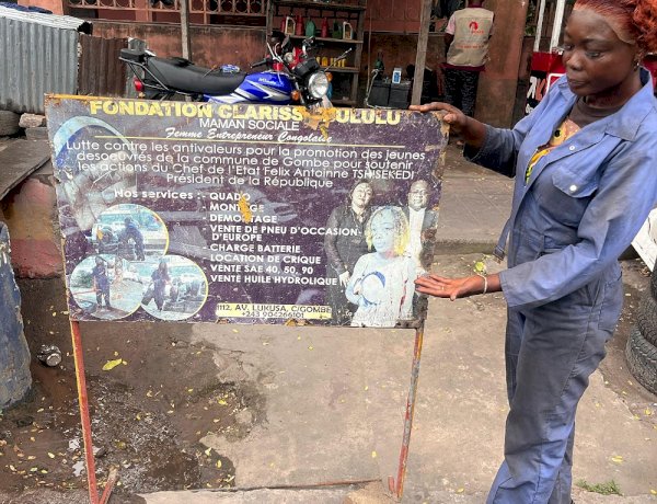 Célébration du mois de la Femme : Clarisse Bululu, une femme Quado en pleine ville de Kinshasa (Reportage)