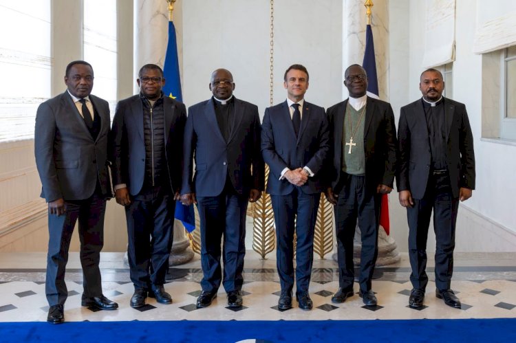 Pacte social pour la paix et le bien-vivre ensemble : la CENCO-ECC chez Emmanuel Macron