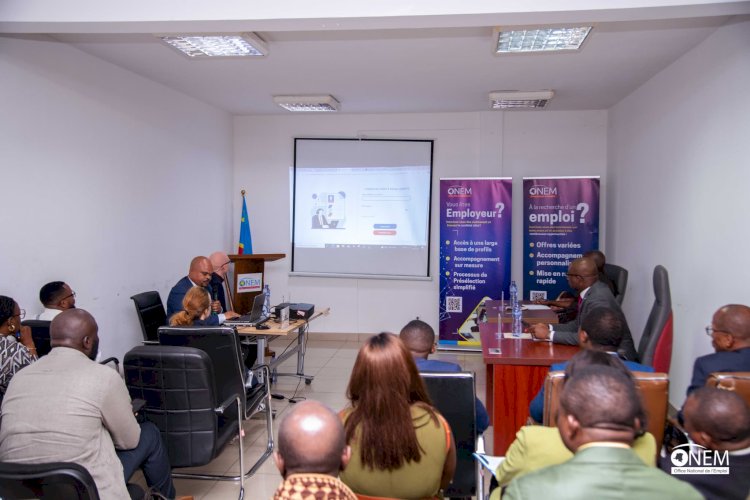 RDC: L’ONEM digitalise ses services pour faciliter l’accès à l'emploi