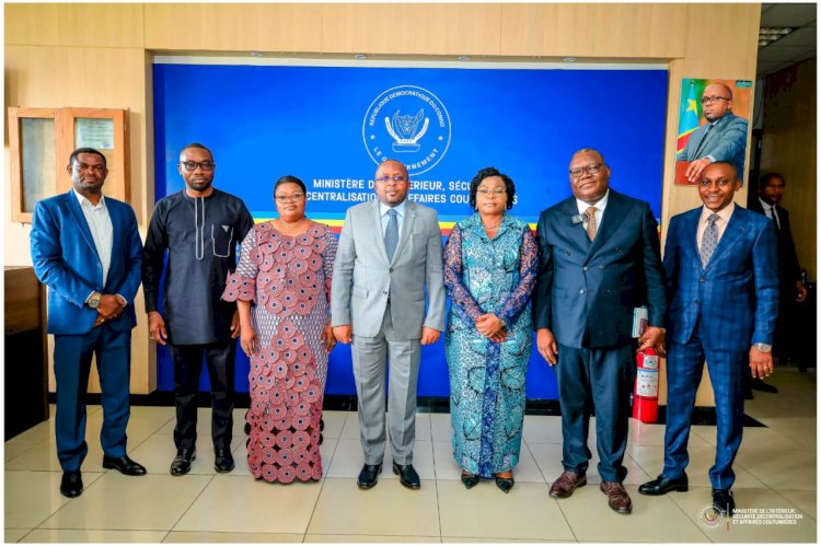RDC: le Ministre Jacquemin Shabani annonce le lancement de l'opération Ndobo au Lualaba
