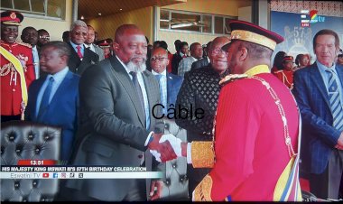 Eswatini : l’ancien président congolais Joseph Kabila participe au 57e anniversaire du roi Mswati