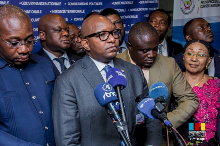 Consultations politiques : Sama Lukonde appelle à l'unité pour restaurer la paix en RDC