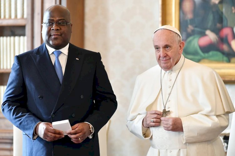 RDC: F. Tshisekedi invite tous les Congolais à s’unir dans la prière pour ''le repos éternel de l’âme du Pape François''