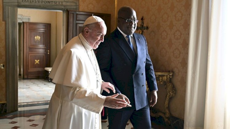 Félix Tshisekedi à Rome pour les obsèques du Pape François
